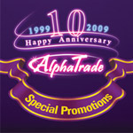 Print: Postcard Series - AlphaTrade 10 Year Anniversary Promotion